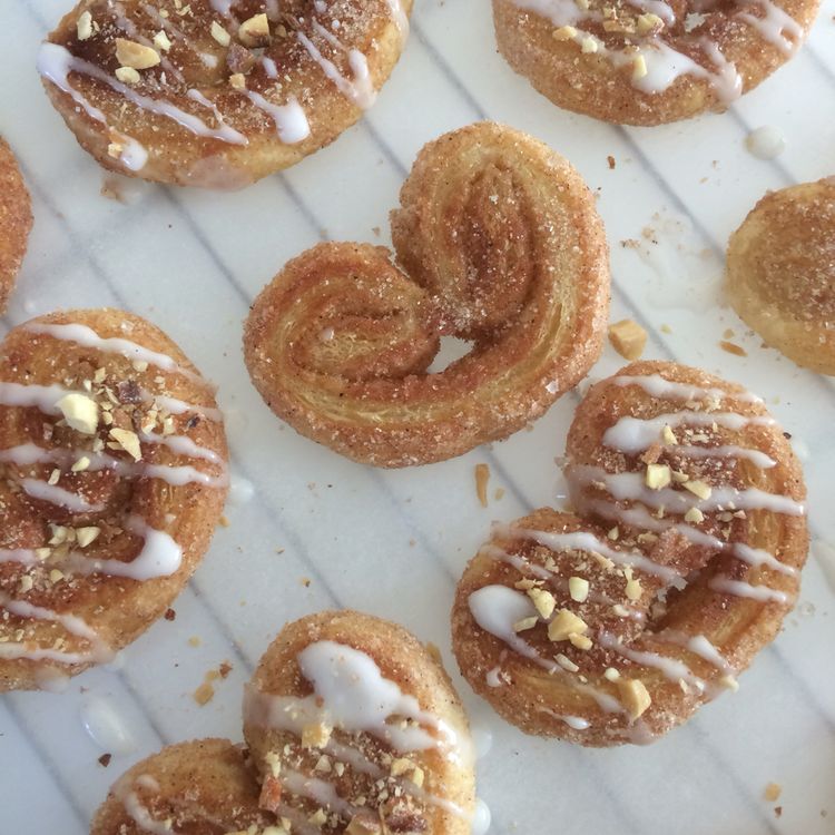 Sweet and Crunchy Cinnamon Palmiers